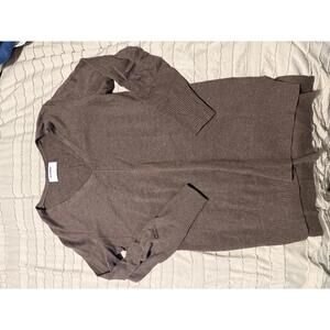 Old Navy Women's Brown V-Neck Sweater Size Small